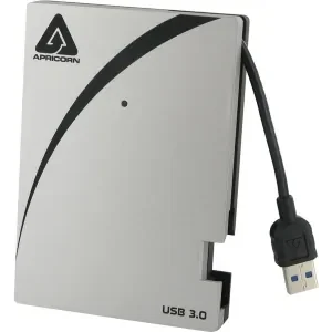 Apricorn A25-3USB-2000 - 2TB Aegis Portable USB Hard Drive with Integrated Cable