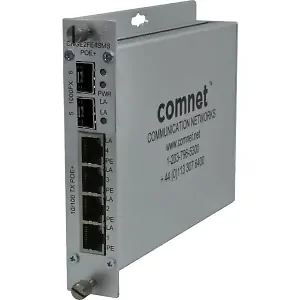 Comnet CNGE2FE4SMS - 6-Port Gigabit Ethernet Switch with SFP and TX Ports