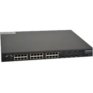 Comnet CWGE26FX2TX24MSPOE+ - 26-Port Managed Switch with PoE and Combo Ports