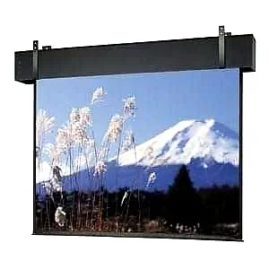 Da-lite 87006 - Electric Ceiling MW 4' 3" x 12' Custom Pay Front