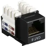 BLACK BOX CORPORATION CAT6J-BK-25PAK