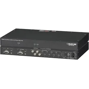 Black Box Corporation AC1022A - RGBHV Stereo Audio Fiber Extender Transmitter