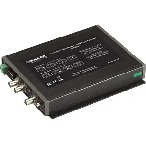 Black Box Corporation AC300A-RX-R2 - VideoStereo Audio Fiber Receiver for Enhanced Sound