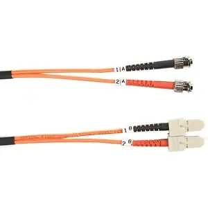 Black Box Corporation FO625-003M-STSC - FIBER PATCH CABLE 3M MM 62.5 ST TO SC