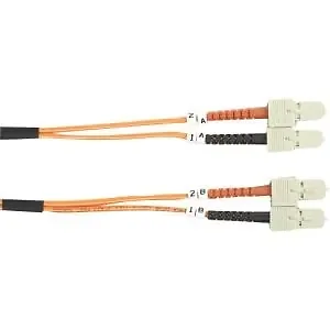 Black Box Corporation FO625-005M-SCSC - 5M SC to SC Multimode Fiber Patch Cable - 62.5/125μm