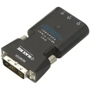 Black Box Corporation AVX-DVI-FO-MINI-RX - Mini DVI-D and Stereo Audio Fiber Extender Receiver