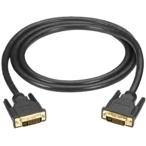 Black Box Corporation DVI-I-DL-001.5M - DVI-I DUAL-LINK CABLE MALE TO MALE 5-FT. 1.5-M