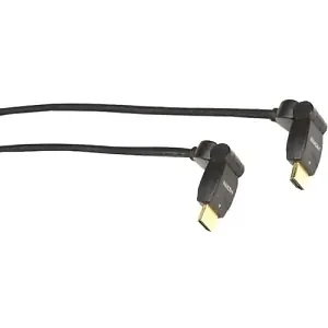 Black Box Corporation EVHDMI04-DS-001M - 180-Degree Swivel HDMI Cable for Flexible Connectivity