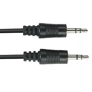 Black Box Corporation EJ111-0005 - 3.5mm Stereo Audio Cable - 24 AWG, Male to Male