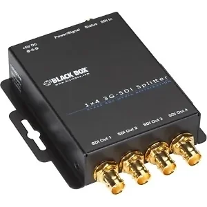 Black Box Corporation VSP-SDI1X4 - 3G-SDI 1x4 Video Splitter