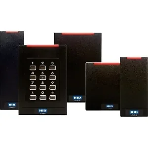 Hid 921NTNTEKE0059 - RDR RK40 iCLASS SE Reader with Wiegand Interface - Black