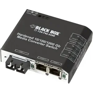 Black Box Corporation LBH2001AE-H-SC - RJ45 to Fiber 10/100/1000 Adapter