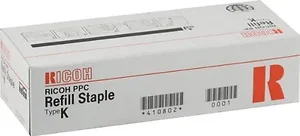 Ricoh / Fujitsu RIC410802 - Type K Staple Cartridges - Pack of 3 for Ricoh Printers
