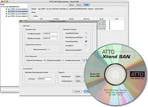 Atto Technology INIT-MAC0-010 - Xtend SAN iSCSI Initiator - 10 User License for Mac