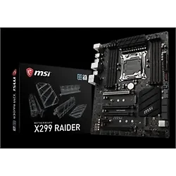 MSI-X299 RAIDER