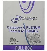 Steren-CAT6PLENUM-BL