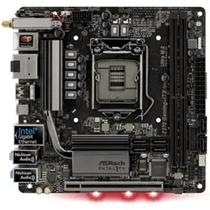 Asrock Z370 GAMING-ITX/AC - Z370 Gaming-ITX ac Motherboard - S1151, 32GB DDR4