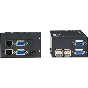 Black Box Corporation ACU5250A-R2 - SERVSWITCH WIZARD USB KVM EXTENDER WITH DUAL-HEAD VGA AND AUDIO