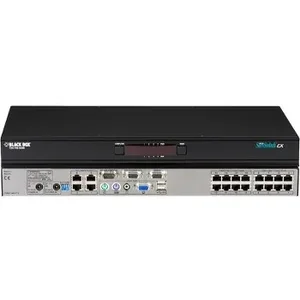 Black Box Corporation KV0416A-R2 - SERVSWITCH CX KVM Switch with 4 Users and 16 Servers