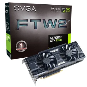 Evga 06G-P4-6768-KR - GeForce GTX 1060 FTW2 Gaming 6GB GDDR5 Graphics Card