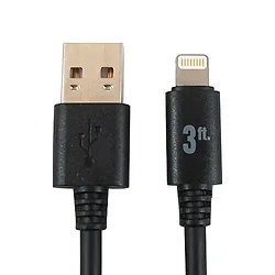 ‎Comprehensive Cable-LTNG-USBA-3PROBLK