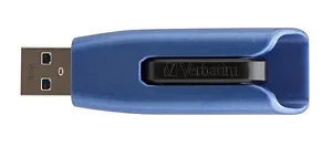 Verbatim 49806 - 32GB Store 'n' Go V3 Max USB 3.0 Flash Drive - Blue - 32GB - Blue - 1pk