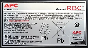 Apc - Schneider Electric RBC33 - UPS BATTERY - LEAD-ACID BATTERY - INTERNAL