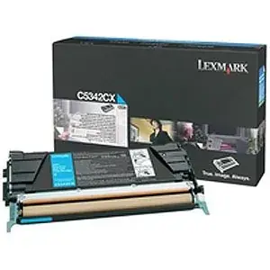 Lexmark C5342CX - TONER CARTRIDGE - CYAN - 7000 PAGES - FOR LEXMARK C534N, C534DN, C534DTN