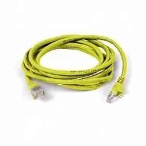 Belkin A3L980-14-YLW-S - 14 FT Yellow Cat 6 RJ-45 Male to Male Patch Cable