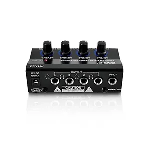 Pyle PHA40 - Portable Headphone Amplifier with 4 Outputs
