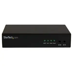 Startech UN4468 - 4x4 HDMI Matrix Switcher and HDMI over HDBaseT CAT5 Extender - 230ft (70m) - 1080p - Share and extend four HDMI video sources up to 230ft over Cat5, and switch between four remote displays - HDMI Extension - HDMI over Cat5 - HDMI Matrix Switcher - HDMI matrix 4x4 - HDMI Extender over Cat 5 - Matrix Cat5 Cat6 Extender