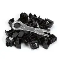 BLACK BOX CORPORATION-PL-AB-BK-25PAK