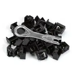 BLACK BOX CORPORATION-PL-AB-BK-25PAK