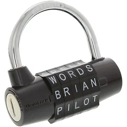 WORDLOCK-PL-004-BK