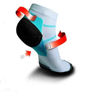 Orthozone ORZ-82601 - FXT Ankle Compression Socks - Extra Small for Enhanced Support