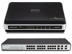 D-Link-DES-1228+DGS-2205