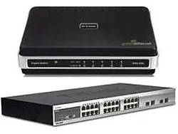 D-Link-DES-3526+DGS-2205