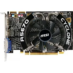 MSI-R5670 CYCLONE 1G