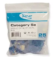 Cablesys-ICC-CAT5JKPK-BL