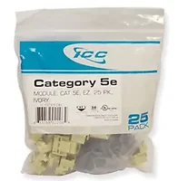 Cablesys-ICC-CAT5JKPK-IV