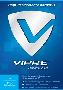 Sunbelt Software VAV11Y2015MB-US - VIPRE Antivirus 2015 - 1 PC, 1 Year Subscription