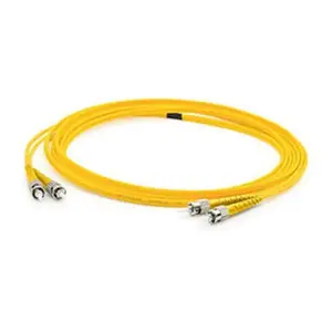 Addon ADD-FC-FC-5M9SMF - 5M Single-Mode Fiber Duplex FC/FC OS1 Cable - Yellow