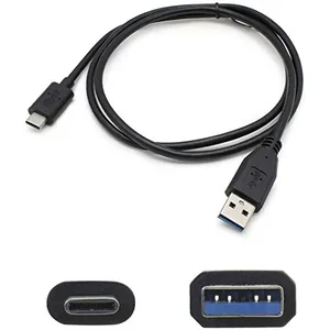 Addon USBC2USB3A1MB - USB-C to USB-A Male Adapter Cable - 1.0M (3.3FT) Black