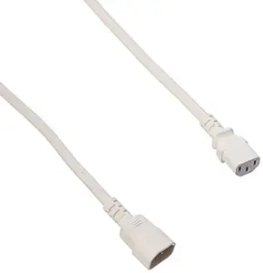 Legrand 17539 - 3FT C14 to C13 Power Cable - 14/3 SJT - White