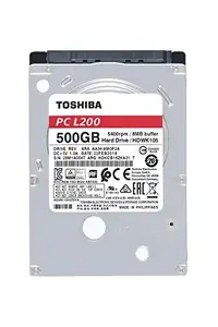 Toshiba HDWK105XZSTA - 500GB (7MM) PORTABLE INTERNAL HDD 5400RPM 8MB (L200)