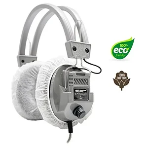 Hamiltonbuhl X19HLCWHG - Cotton Ear Covers Large - 50 Pairs for Comfort & Protection