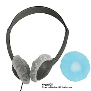 Hamiltonbuhl HYGENX25BL - Blue Ear Covers - Size 2.5 for Comfort and Protection