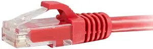Legrand 27185 - 25FT CAT6 SNAGLESS UTP CABLE-RED