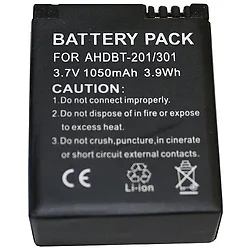 BATTERY TECHNOLOGY-GPRO-AHDBT201301