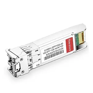 Enet 10G-SFPP-ZRD-1556-55-40K-ENC - 10GBASE-ER DWDM SFP+ 1556.55NM BROCADE OEM 10G-SFPP-ZRD-1556-55